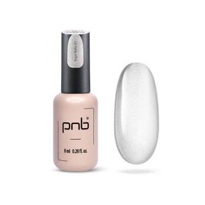 PNB Esmalte semipermanente Magnetic - Glamour Cat - 01 Sugar Baby - 8ml