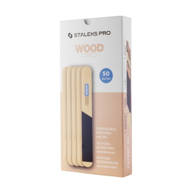Disposable wooden base for nail file EXPERT 20 (50 pcs)